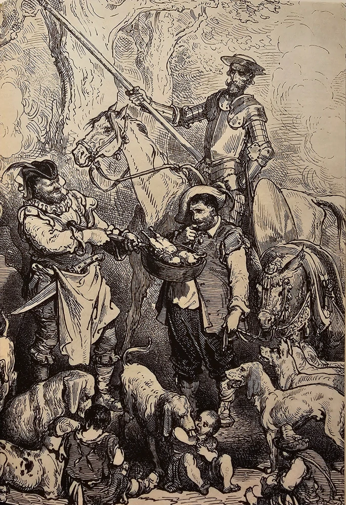 Dômyselný rytier don Quijote de la Mancha I.- II.