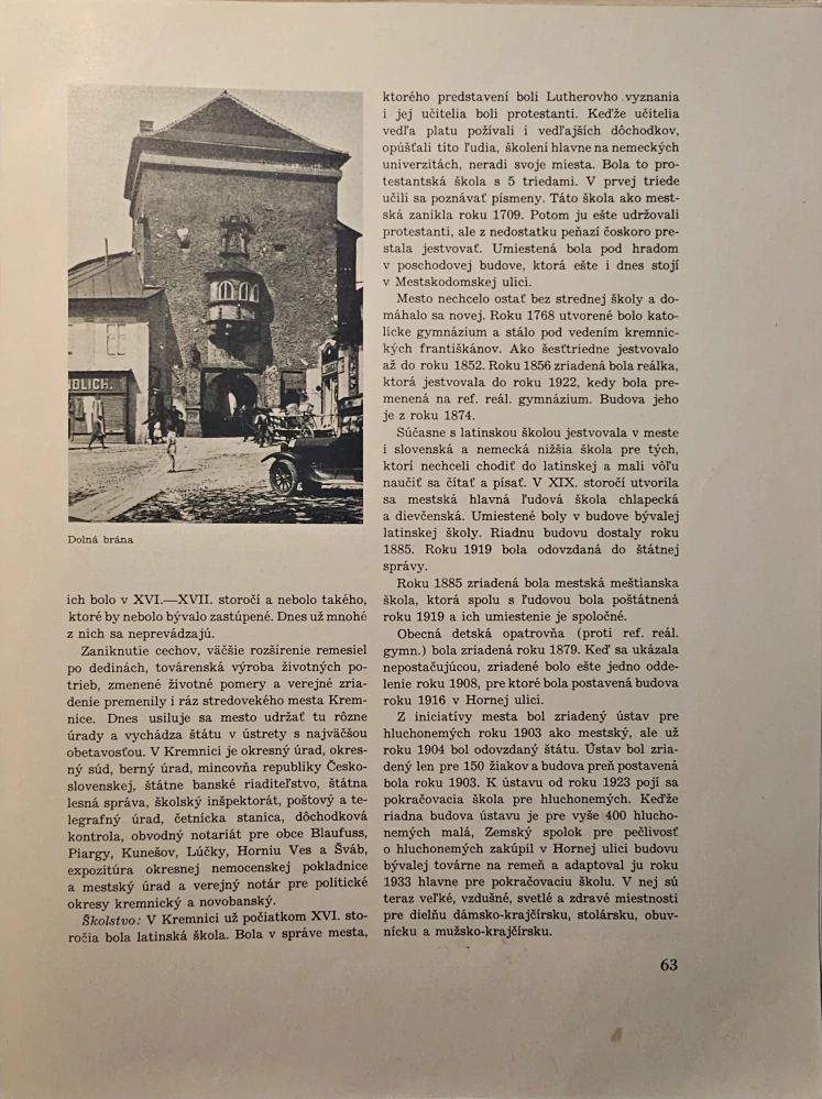 Kremnica, Nová baňa a ich okolie