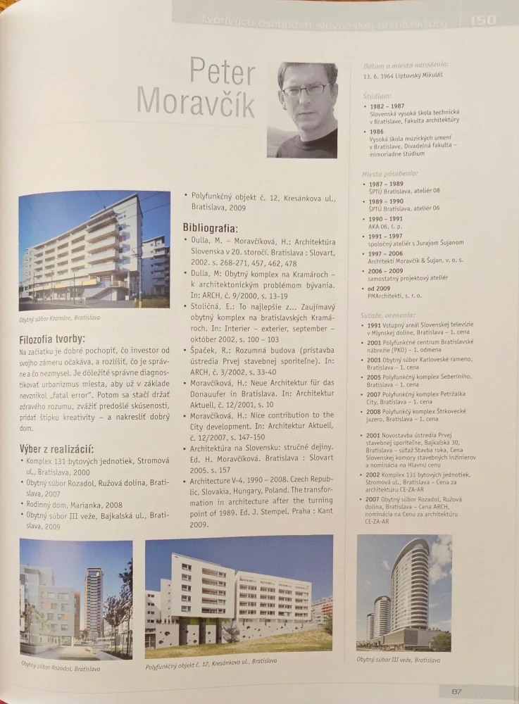 Slovenská architektúra (150 tvorivých osobností súčasnej architektúry)