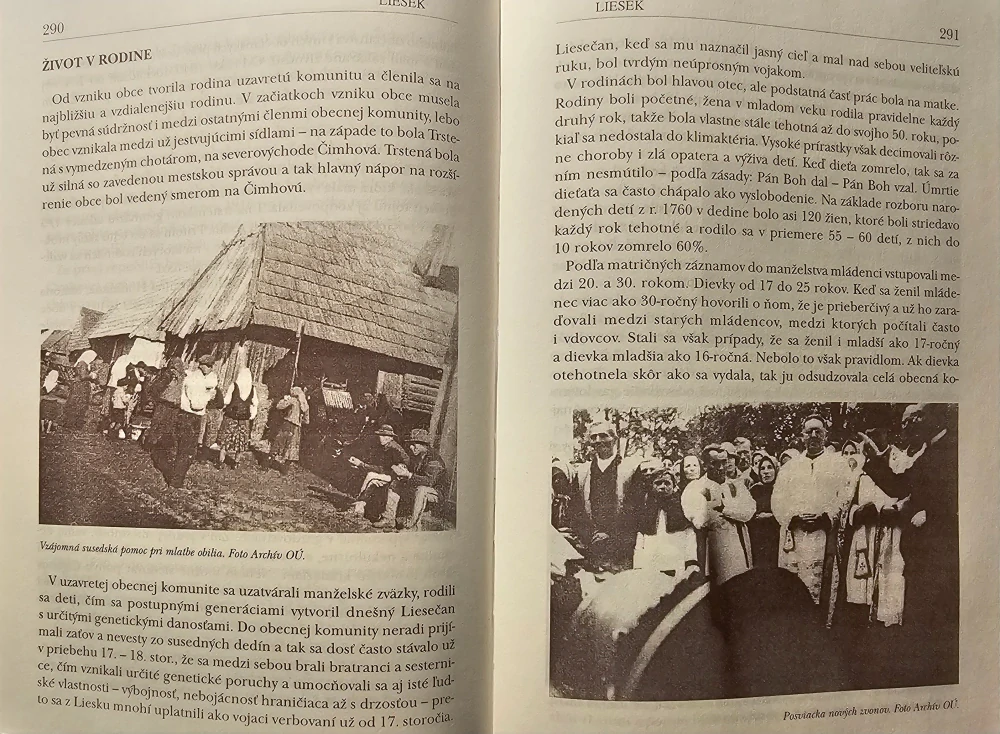 Liesek (V premenách času 1558-1998)