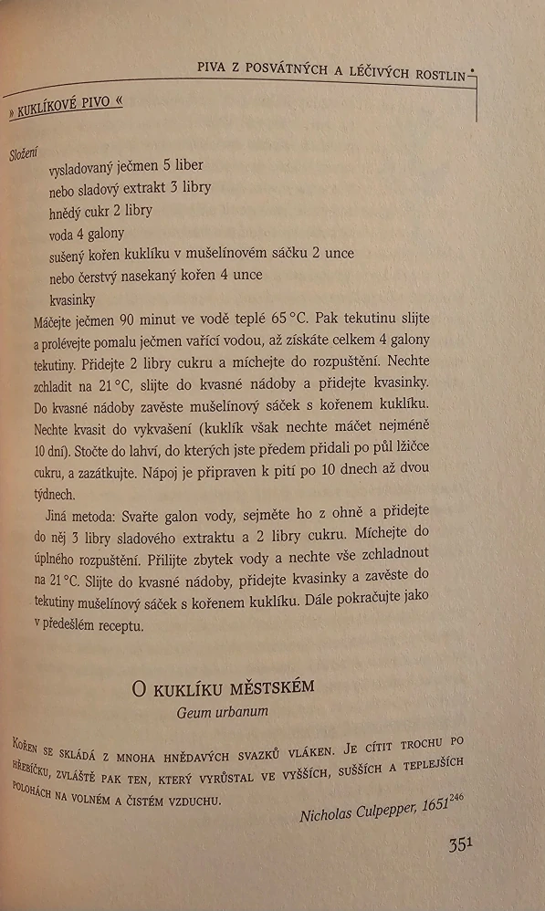 Posvátná a léčivá bylinná piva (tajemství prastarého kvašení)