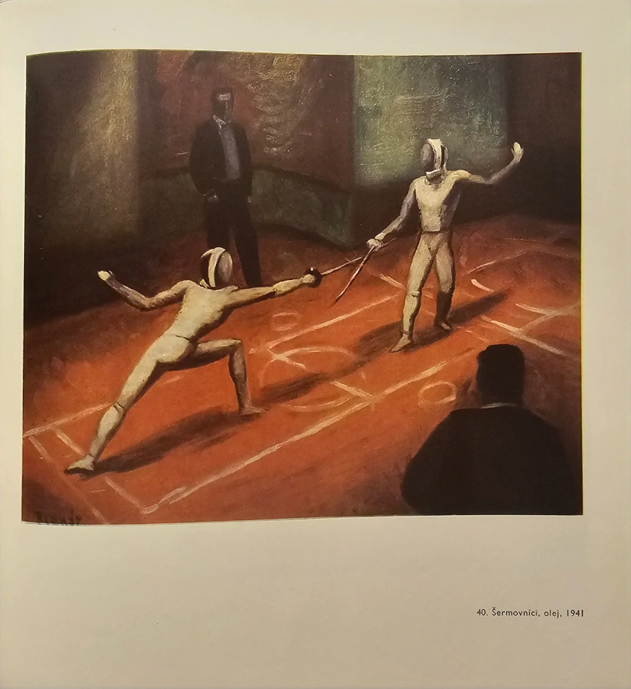 Štefan Bednár (Maliarska tvorba) /s podpisom