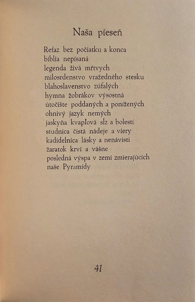 Štít /poloplátená väzba /s podpisom