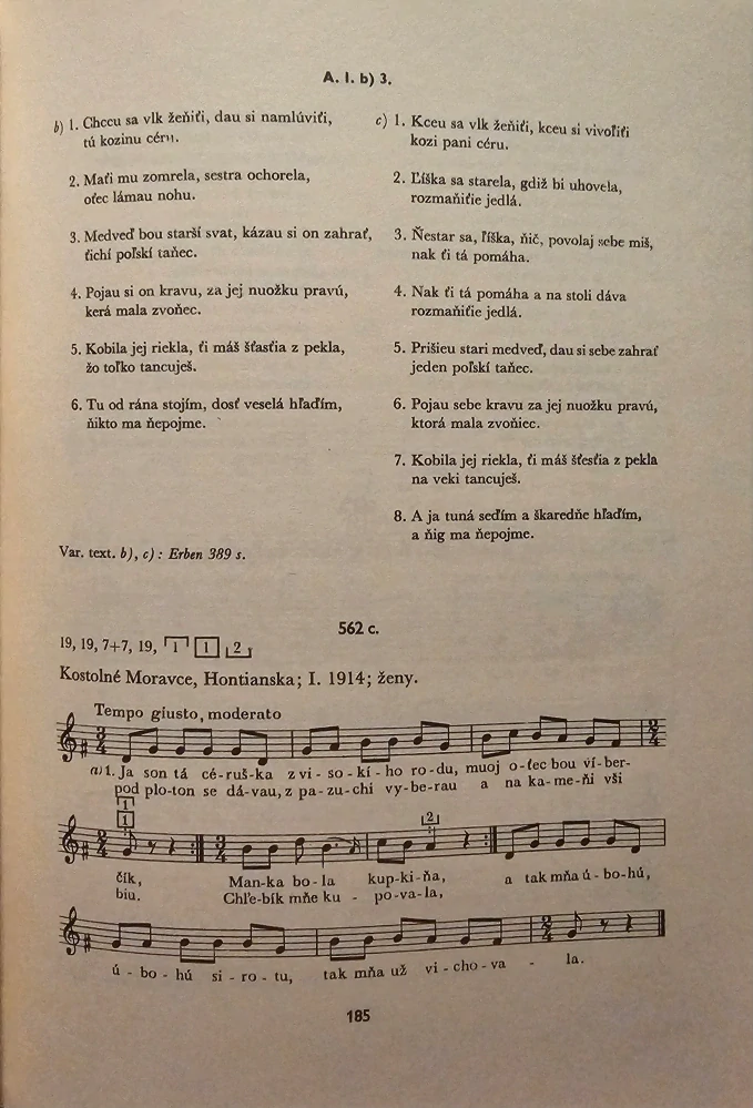 Slovenské ľudové piesne (II. zväzok)