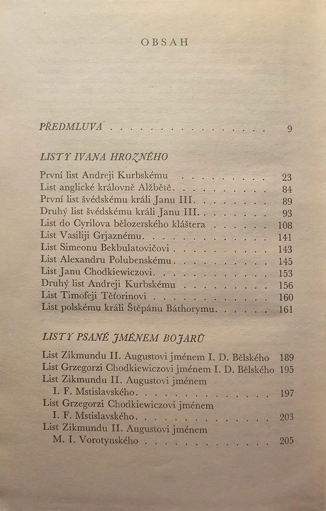 Listy Ivana Hrozného