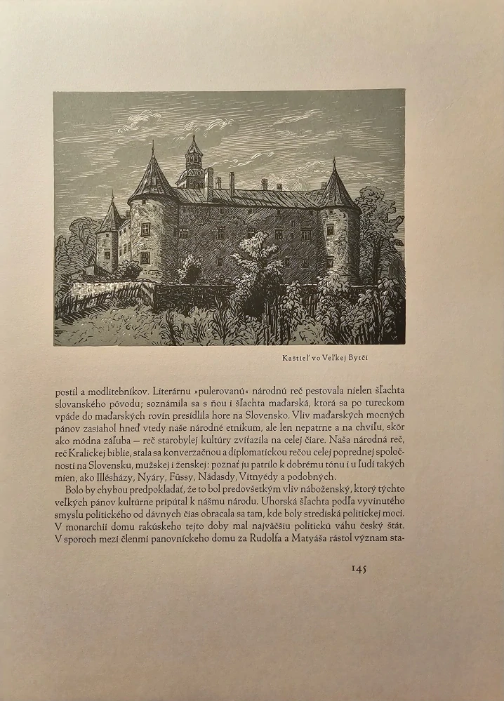 Slovensko v drevorytoch Karla Vika /s podpisom