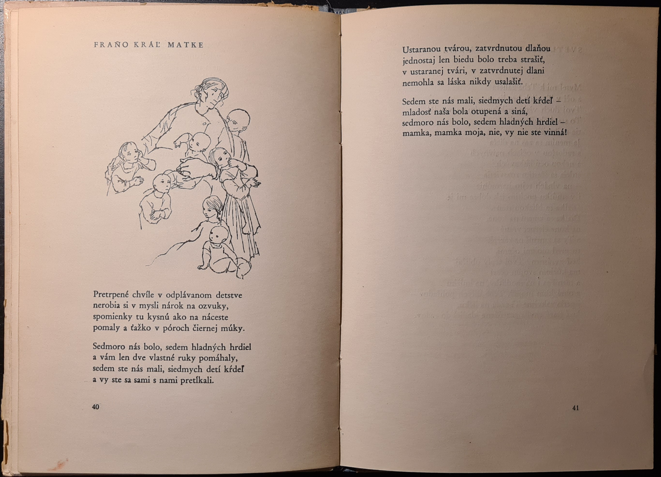 Požehnaná (Poézia o matke)