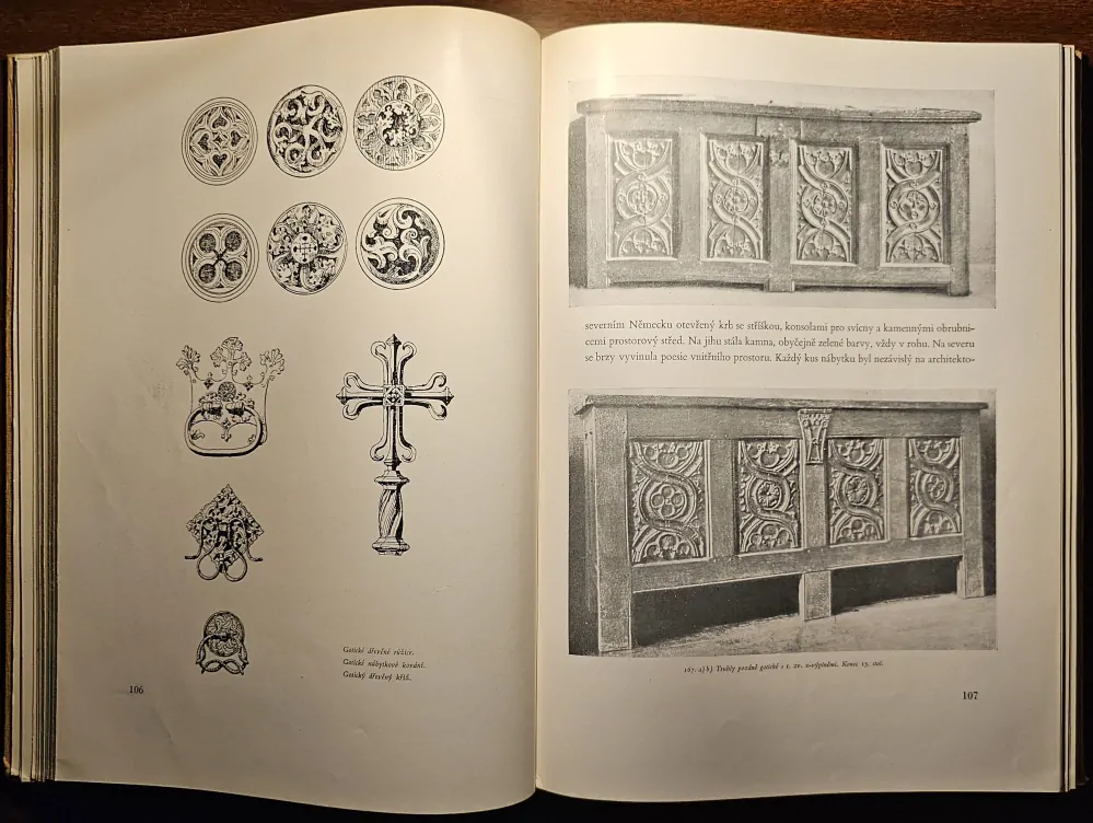 Dějiny nábytkového umění I. II. III. /komplet/