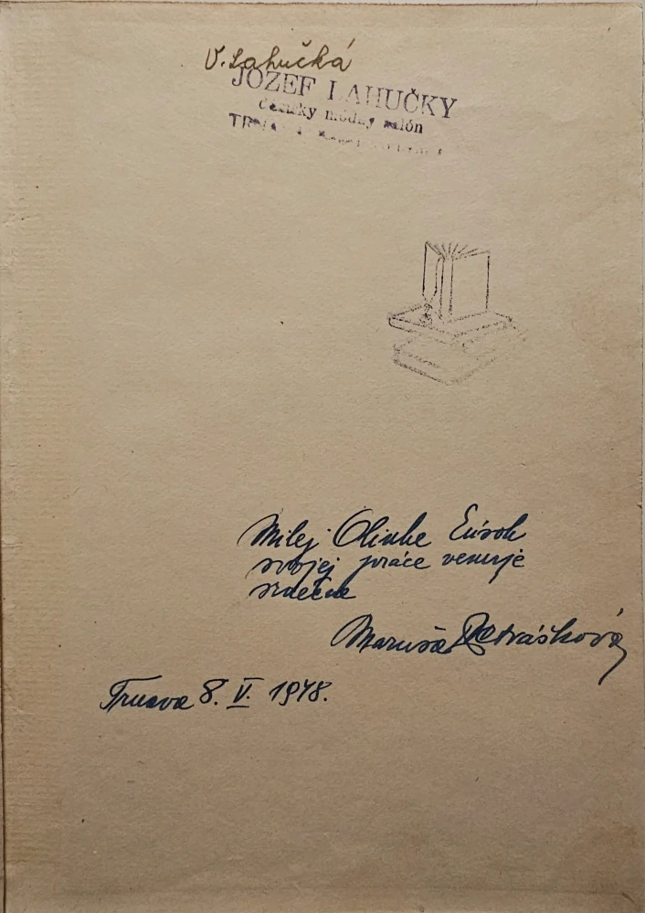 Dievča z tichého mestečka /s podpisom