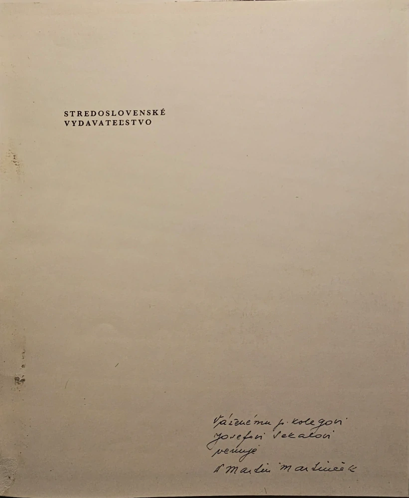 Vám patrí úcta /s podpisom