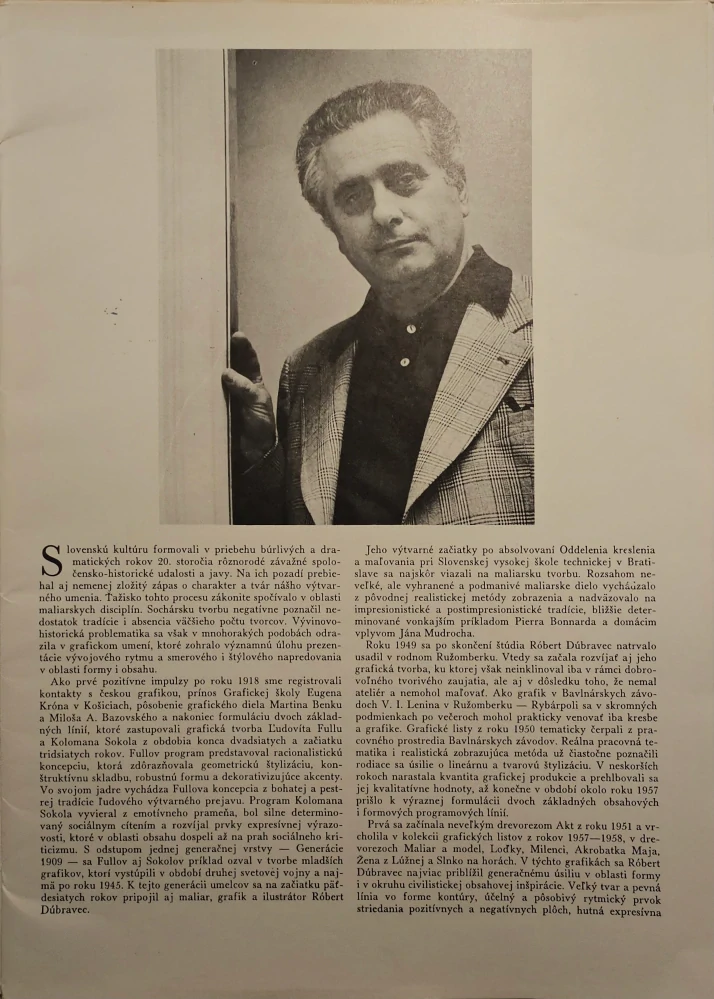 Dvanásť grafík Róberta Dúbravca