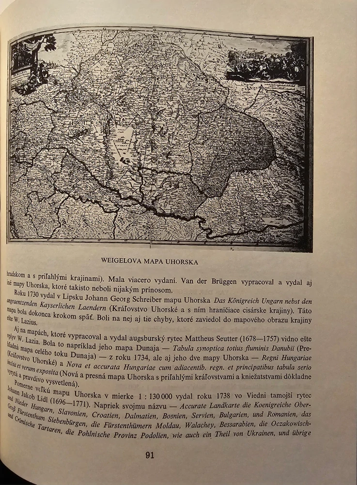 Slovensko na starých mapách