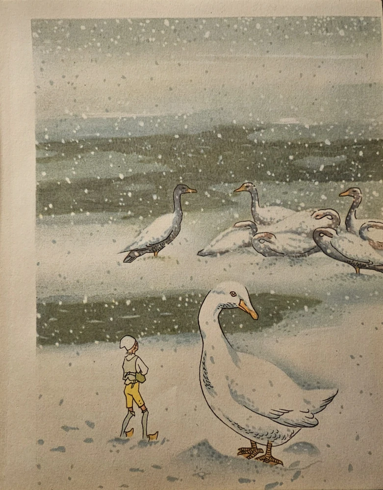 Zázračná cesta Nilsa Holgerssona s divými husami po Švédsku (I.-II.)