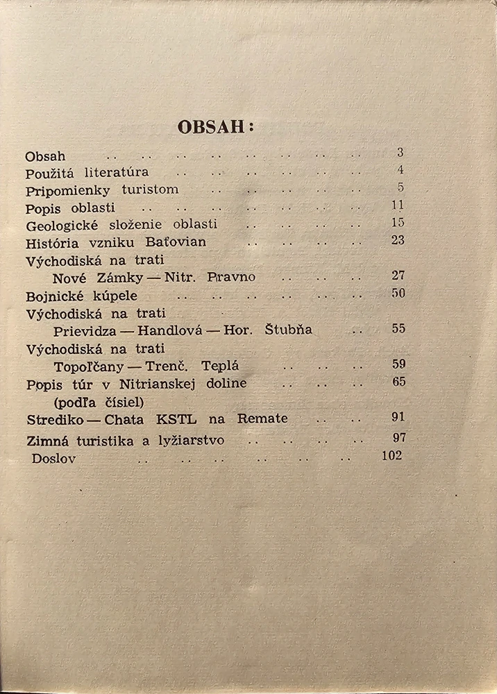 Baťovany (Brána Hornej Nitry) (Turistický sprievodca po Hornej Nitre)