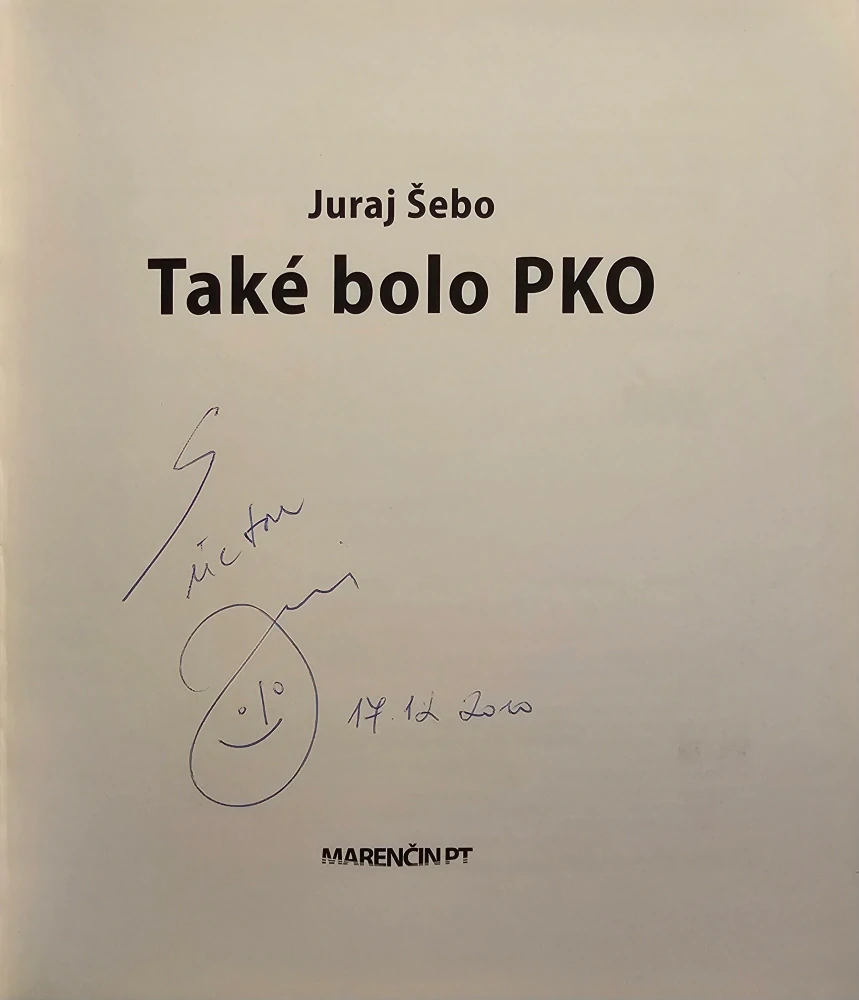 Také bolo PKO /s podpisom