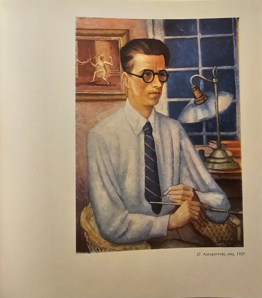 Štefan Bednár (Maliarska tvorba) /s podpisom