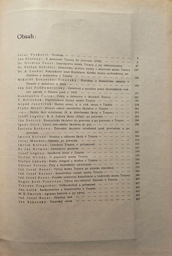 Trnava 1238-1938 /prednostný exemplár