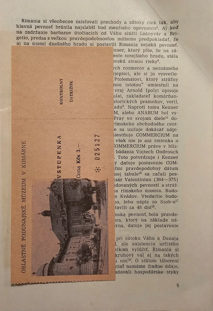 Komárňanská pevnosť / A Komáromi erödítmény
