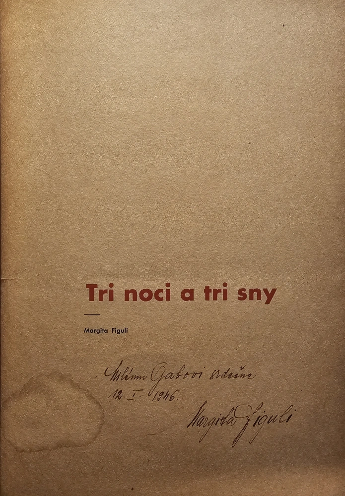 Tri noci a tri sny /s podpisom