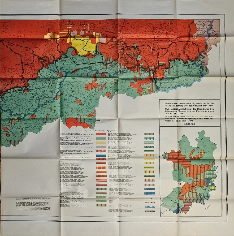 Národnostná hranica slovensko-maďarská v ostatných dvoch storočiach