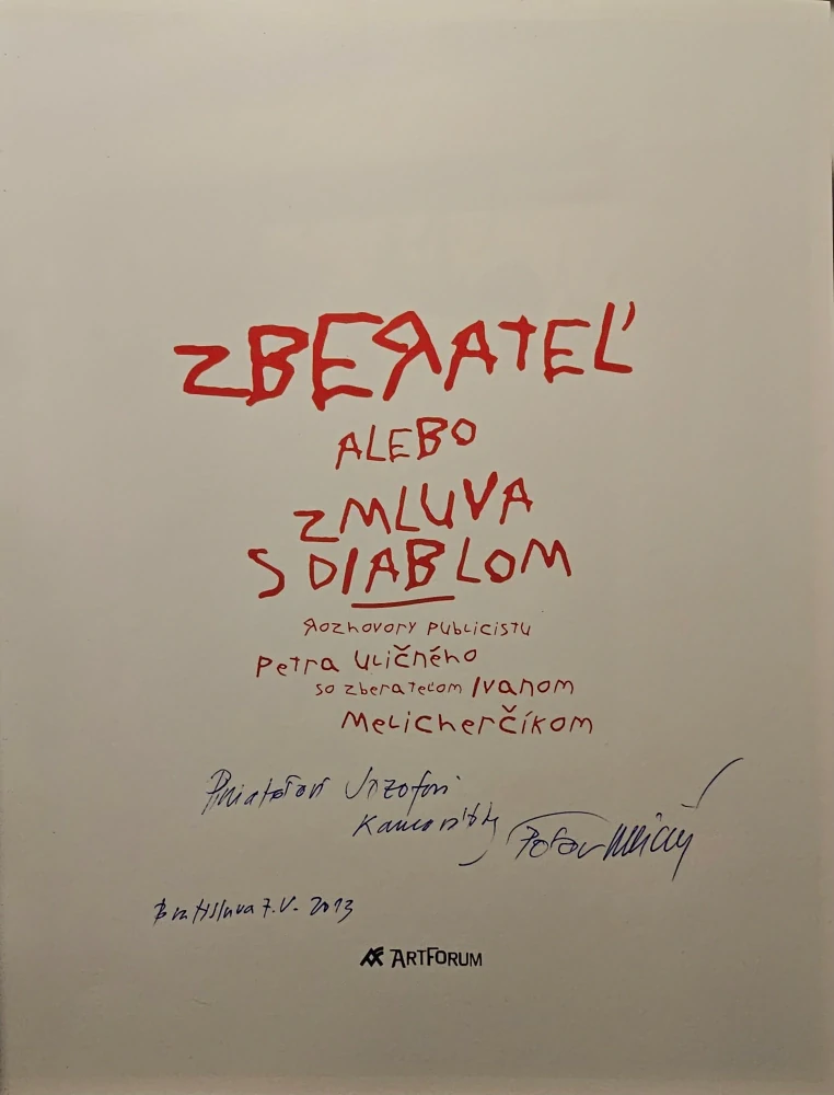Zberateľ alebo Zmluva s diablom /s podpisom