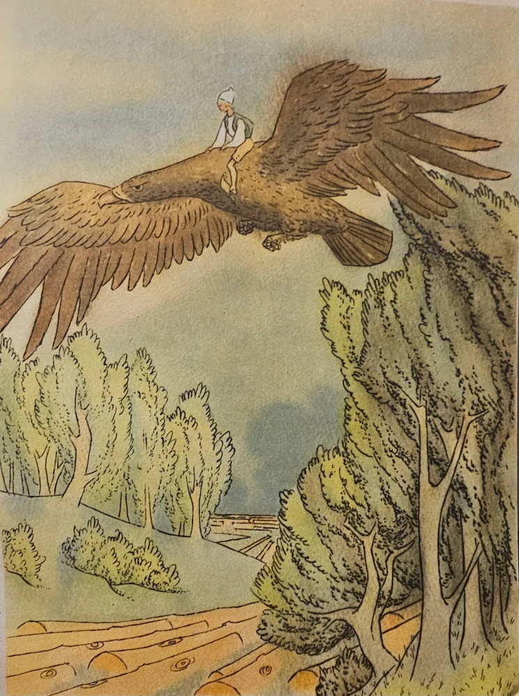 Zázračná cesta Nilsa Holgerssona s divými husami po Švédsku (I.-II.)