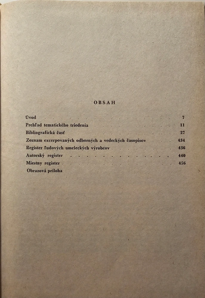 Bibliografia slovenského ľudového výtvarného umenia (I.-II.)