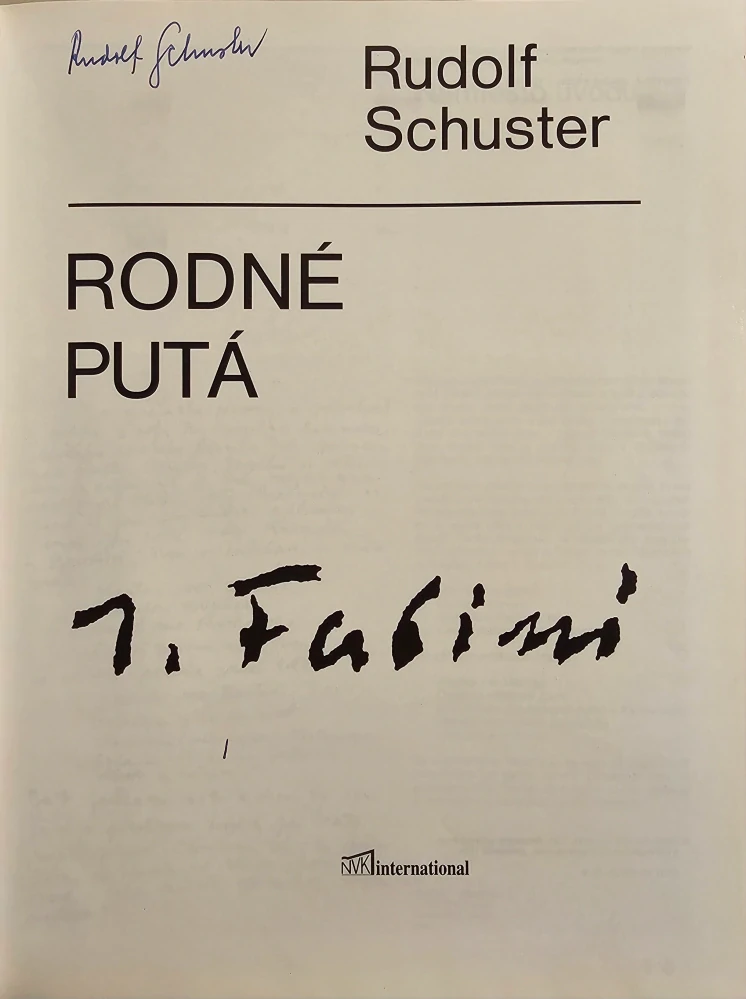 Rodné putá (Jozef Fabini) /s podpisom