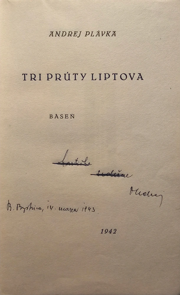 Tri prúty Liptova (II. vydanie) /s podpisom