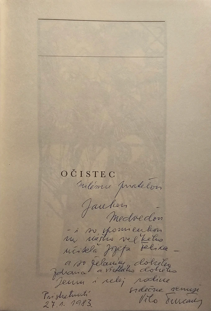 Očistec (Božská komédia) /s podpisom