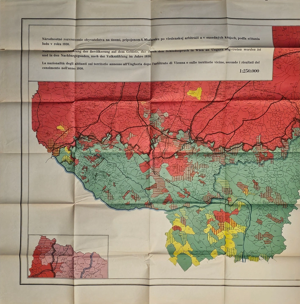 Národnostná hranica slovensko-maďarská v ostatných dvoch storočiach