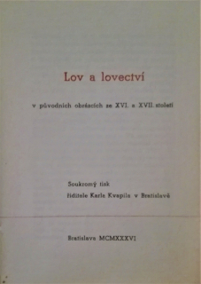 Lov a lovectví 
