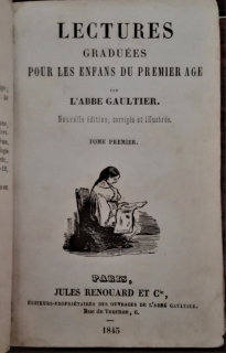 Lectures graduées pour les enfans  du premier age