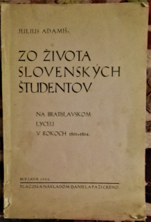 Zo života slovenských študentov
