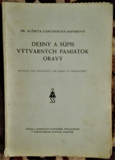 Dejiny a súpis výtvarných pamiatok Oravy