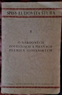 O národných povestiach a piesňach plemien slovanských
