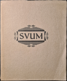 Almanach sdružení výtvarných umělců moravských v Hodoníně (Martin Benka originálna litografia)