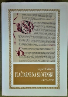 Tlačiarne na Slovensku 1477-1996