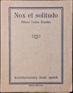 Nox et solitudo /podpis M. R. Štefánik - pripisované