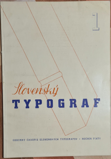 Slovenský typograf (V./1)