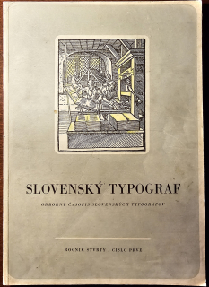Slovenský typograf (IV./1)