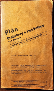 Plán Bratislavy s Petržalkou (soznam ulíc)