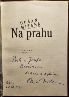 Na prahu /s podpisom