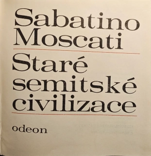 Staré semitské civilizace 