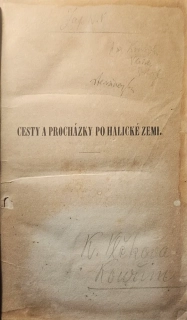 Cesty a procházky po Halické zemi