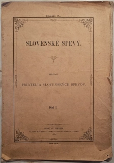 Slovenské spevy Diel I. - Zošit 5. (apart)