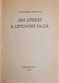 Ján Literát a liptovské falzá
