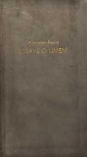 Essaye o umení /semišová väzba (I. vydanie)
