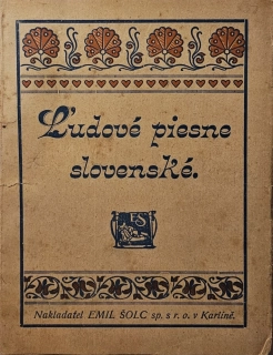 Ľudové piesne slovenské.