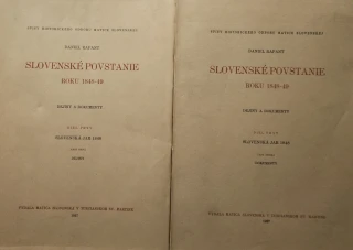 Slovenské povstanie roku 1848-1849 (I. diel, I.+II. časť)